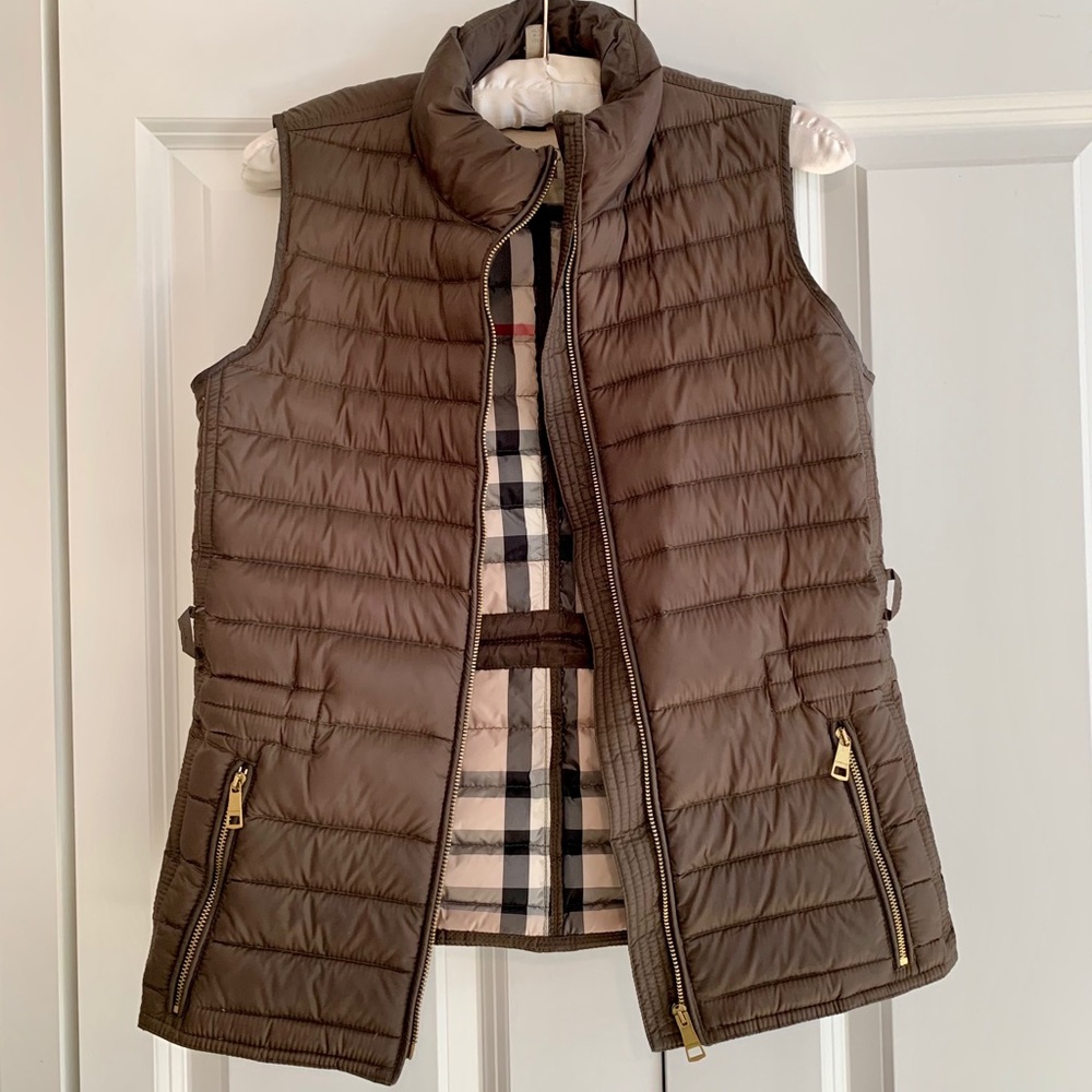 Burberry Brit Tonal quilted puffer vest